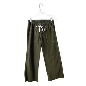Utility Canvas Beach Pant cotton‎ green - size Medium